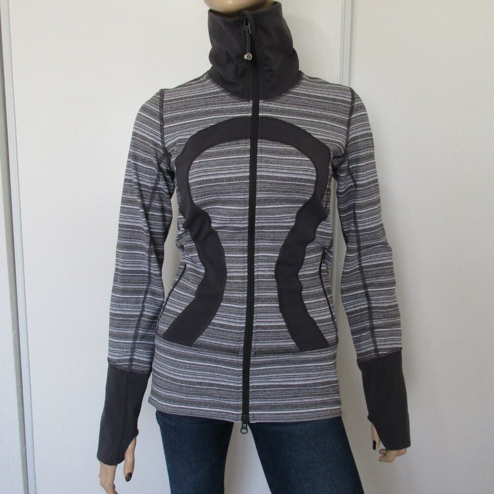 LULULEMON Jacket Size 4 In Stride Full Zip - Picture 1 of 11